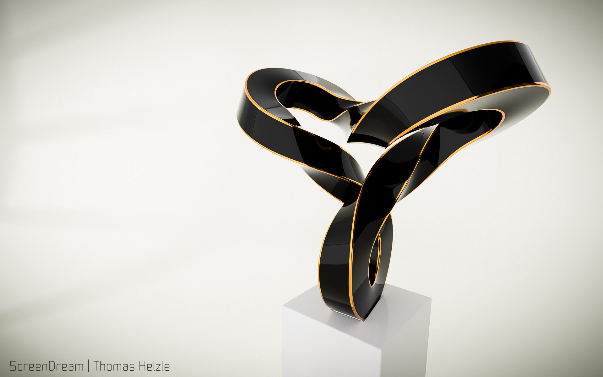 Volker Regenstein: Sculpture Black Orange