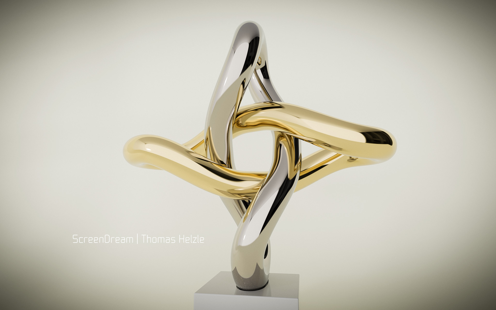 Volker Regenstein: Skulptur Gold Titan